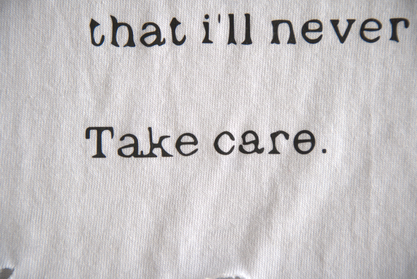Last Message Tee
