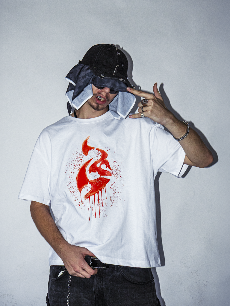 Red Drip Tee